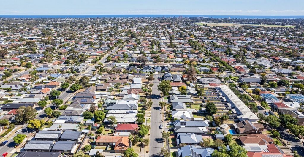 Adelaide Suburban aerial view