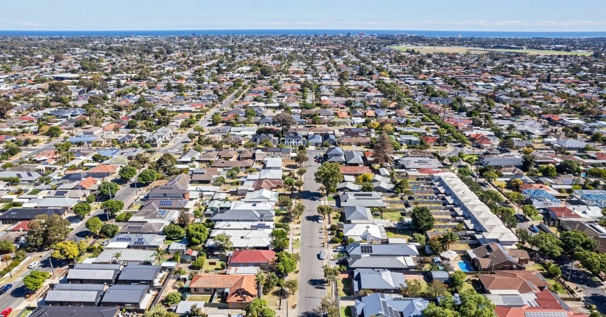 Adelaide Suburban aerial view