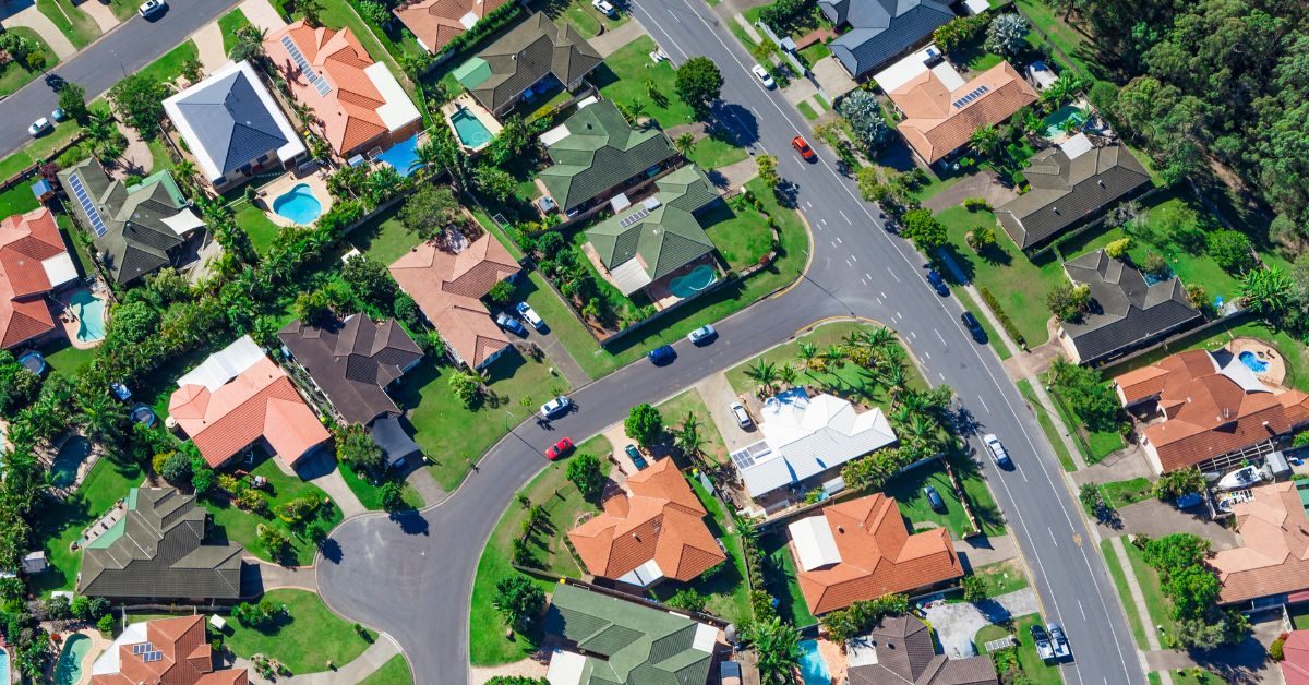Darwin Suburban aerial view