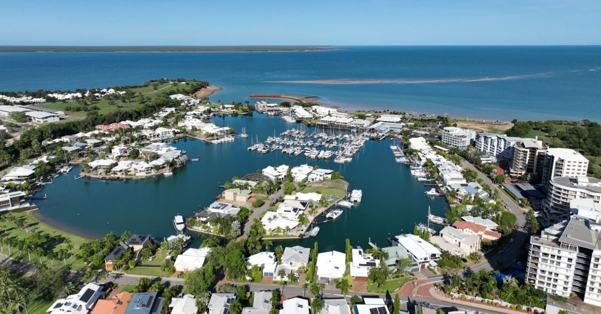 Darwin Suburban aerial view