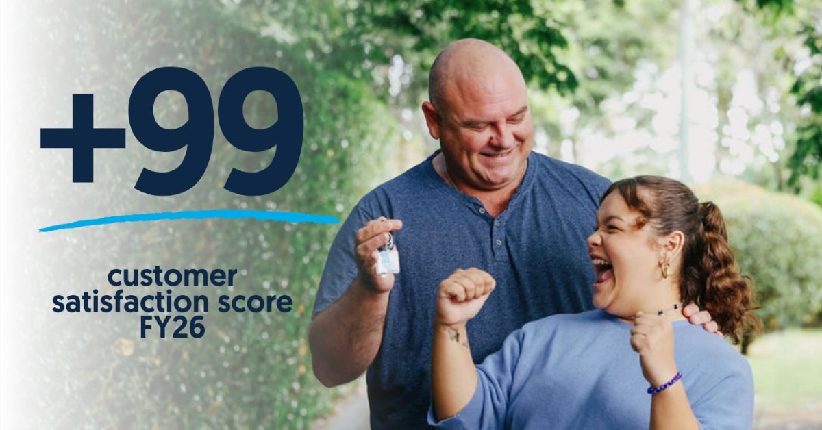 Father and daughter bonding due to gold standard NPS score from Loan Market brokers
