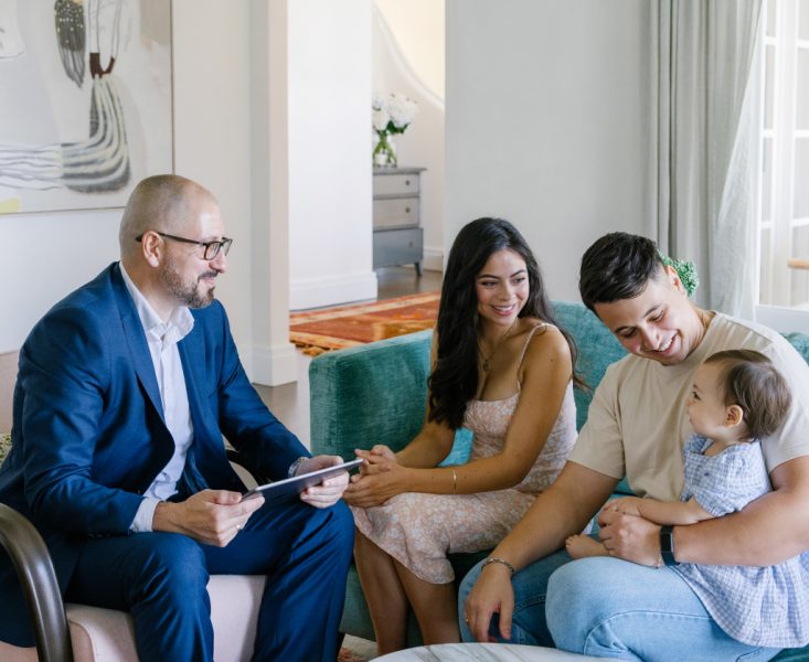 working with a broker